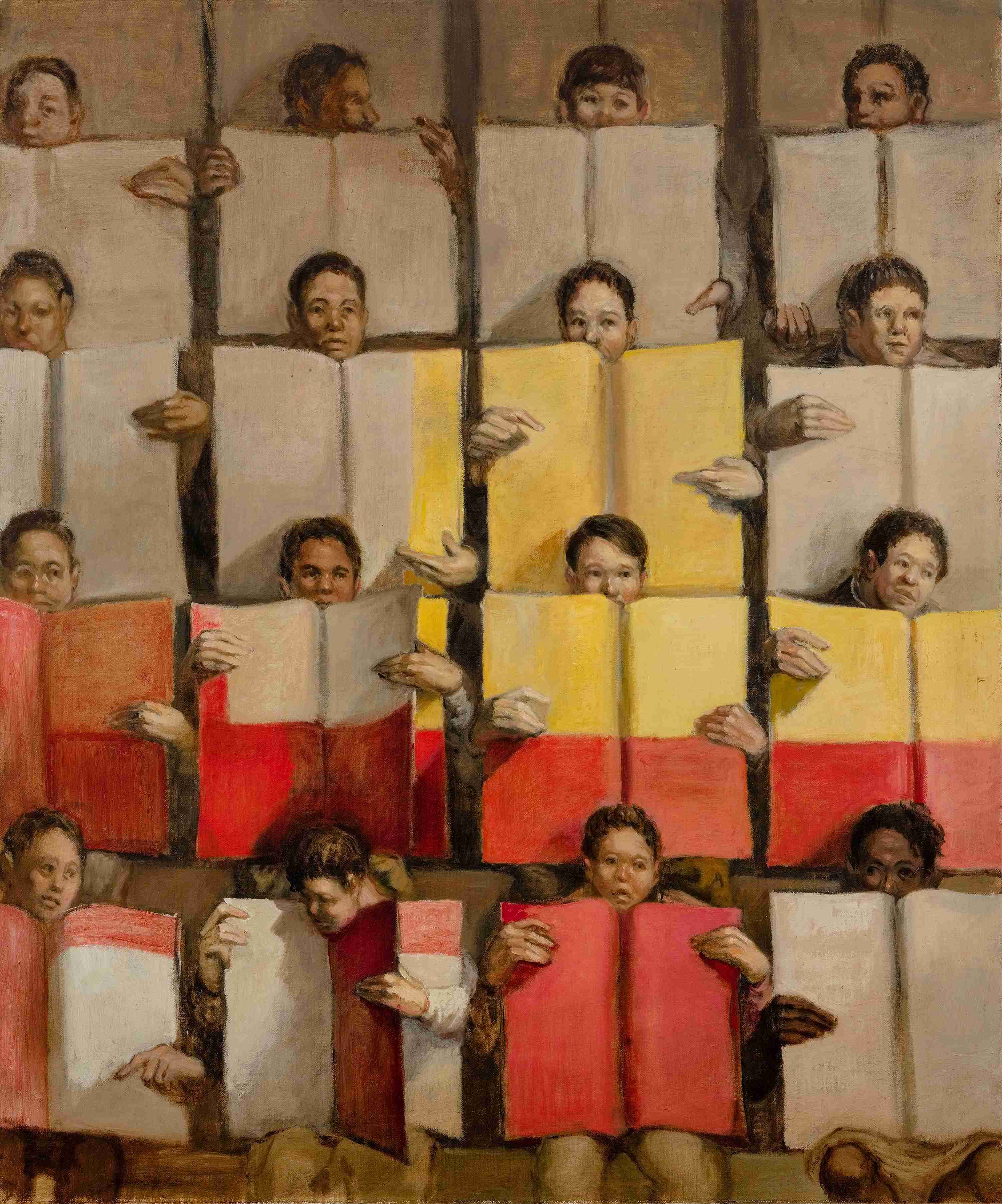 Card Stunt X ( White Yellow and Red)